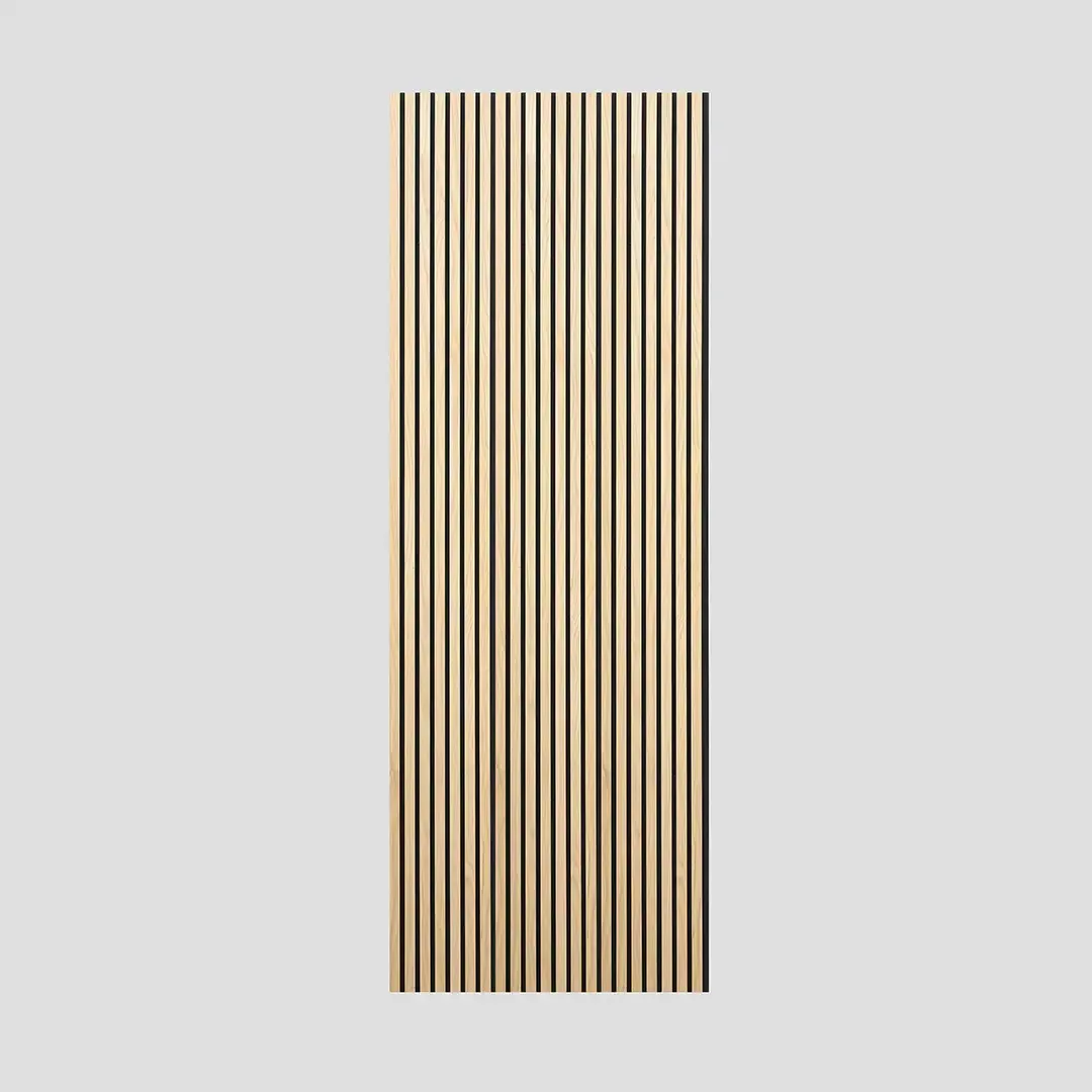 Acoustic Slat Wall Panel | Natural Oak | Premium 3-sided Wood Veneer - Image 10