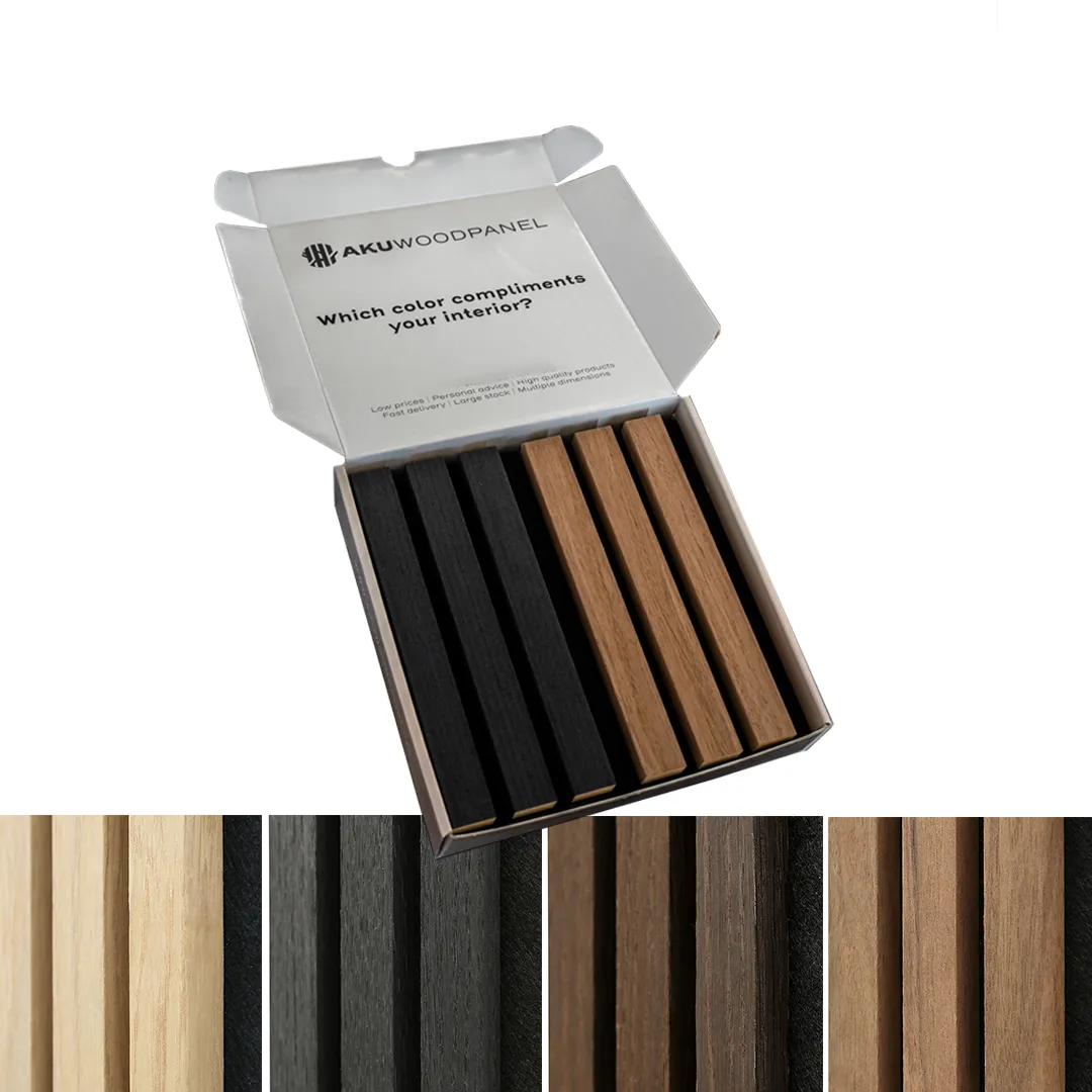 Acoustic Slat Wall Panel | Black Oak | Premium 3-Sided Wood Veneer - Image 8