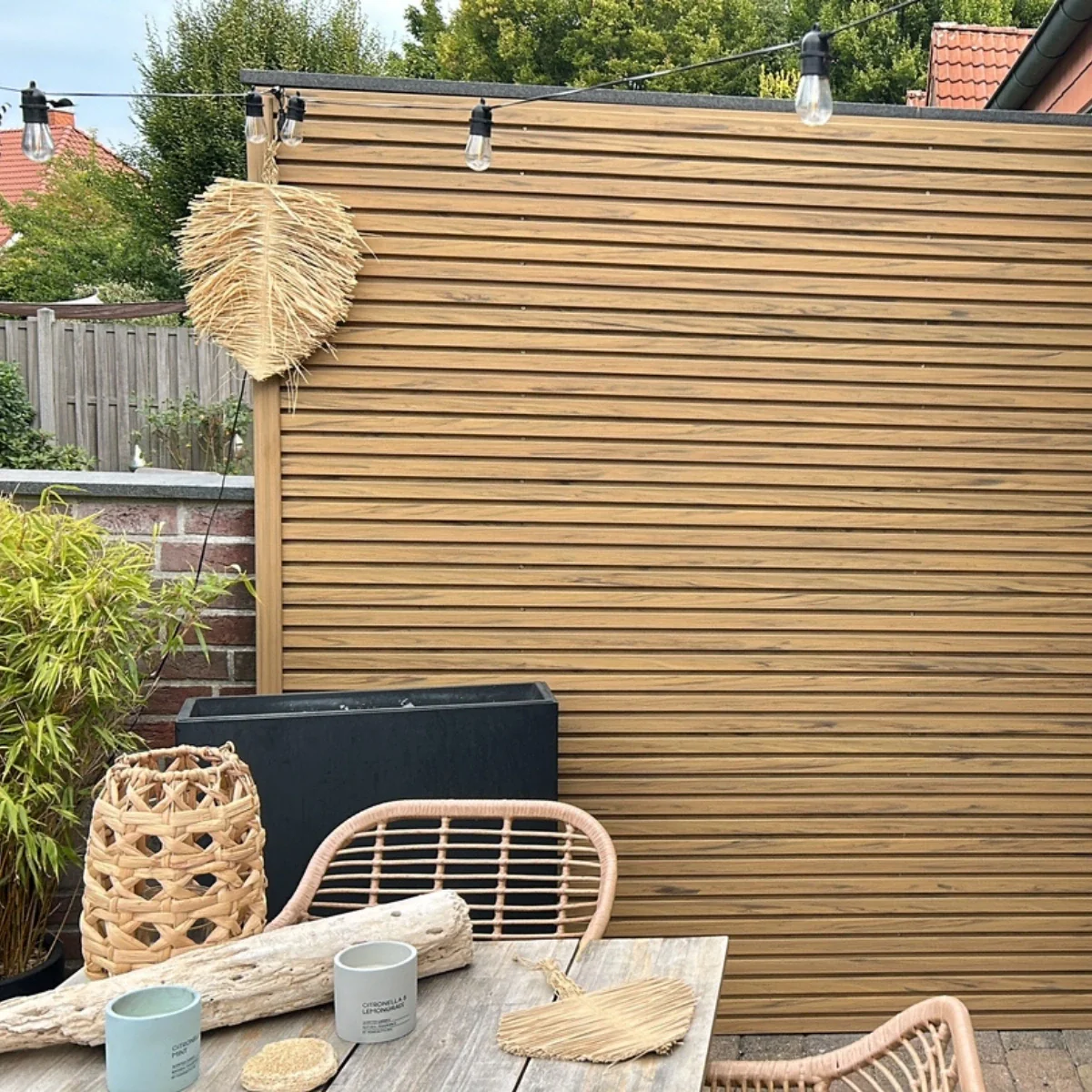 Exterior Wall Panel Birch 94.5" | Garden | 3D Wood Grain (2 Panels per Box) - Image 3