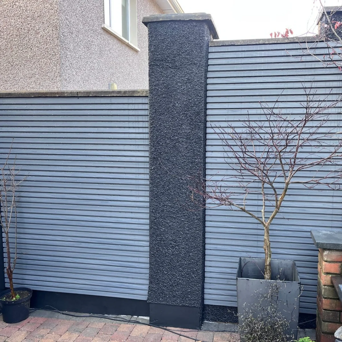 Exterior Wall Panel Stone Gray 94.5" | Garden | 3D Wood Grain (2 Panels per Box) - Image 5