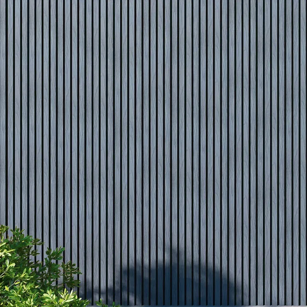 Exterior Wall Panel Stone Gray 94.5" | Garden | 3D Wood Grain (2 Panels per Box) - Image 6