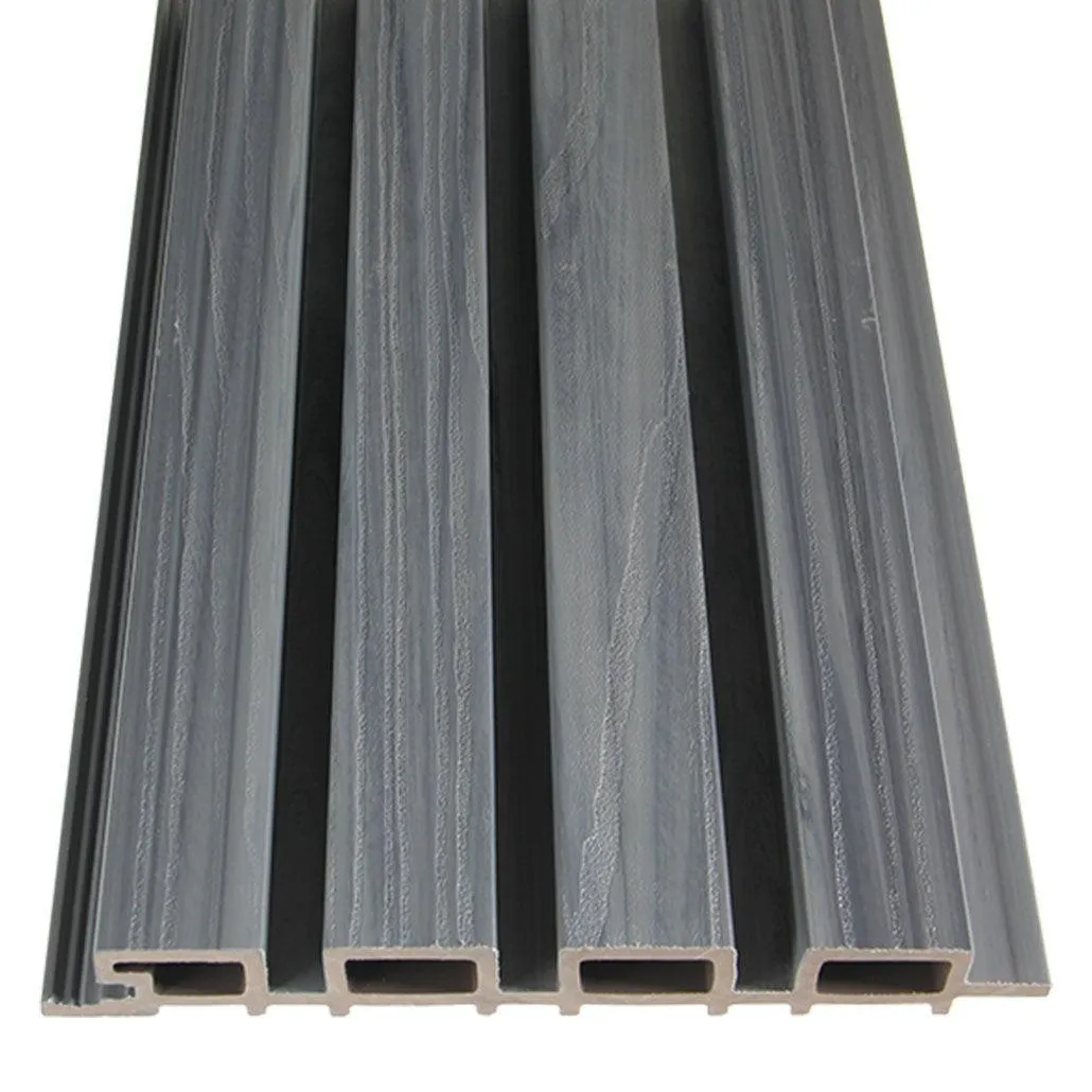 Exterior Wall Panel Stone Gray 94.5" | Garden | 3D Wood Grain (2 Panels per Box) - Image 7
