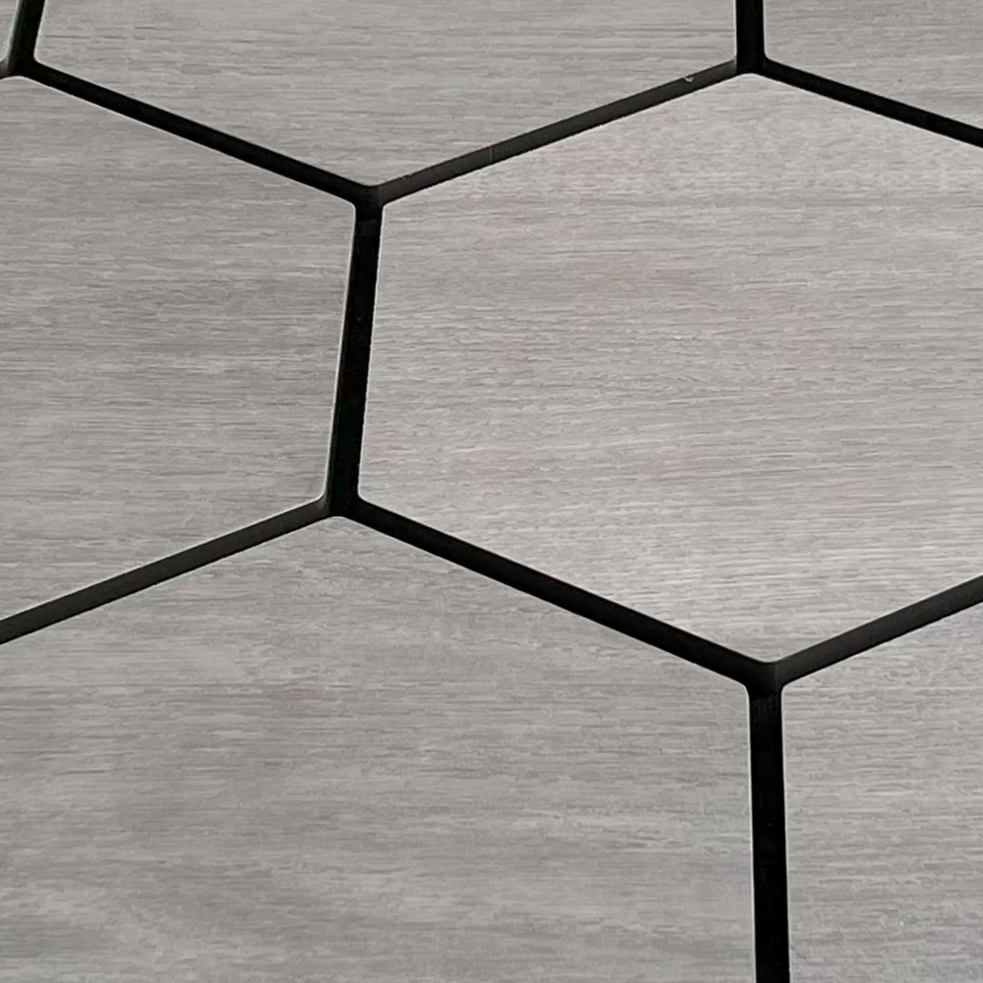 Hexagon Acoustic Panel | Gray Walnut 32 Inch (4 Panels per Box) | Wall Decor - Image 4