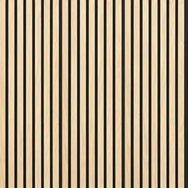 Tile (4 in a box) - Acoustic Slat Wall Panel | Natural Oak | Premium 3-sided Wood Veneer - Image 6